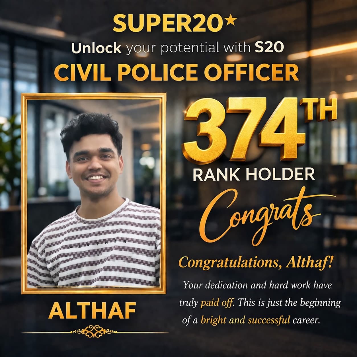 Super20 result poster 103