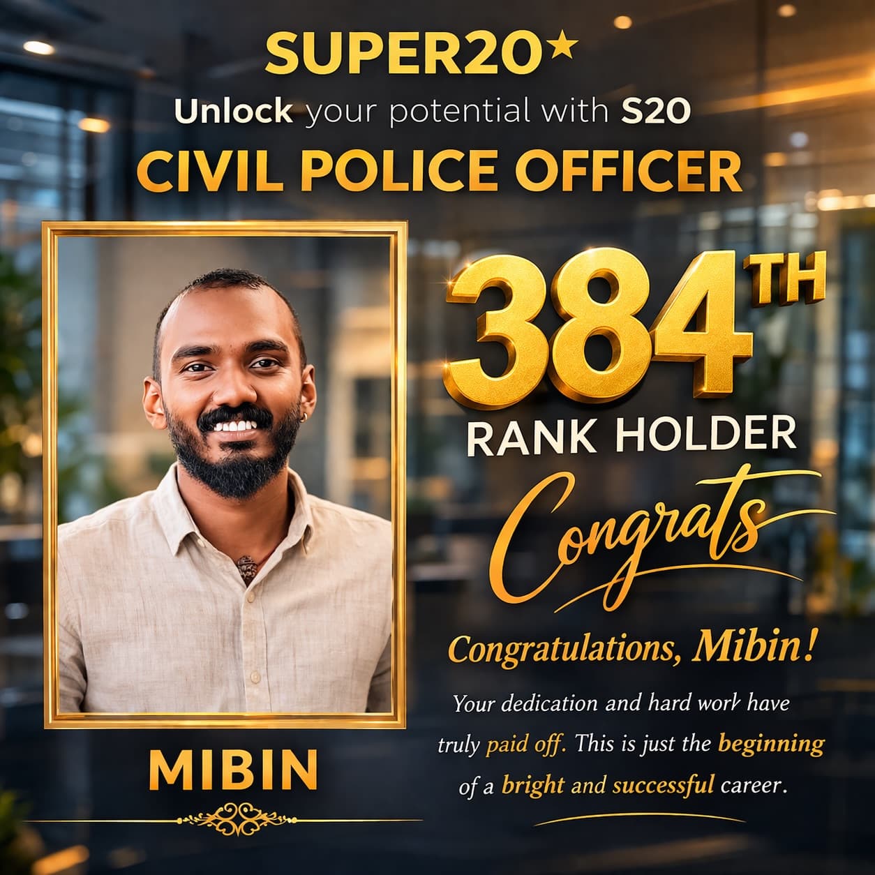 Super20 result poster 104